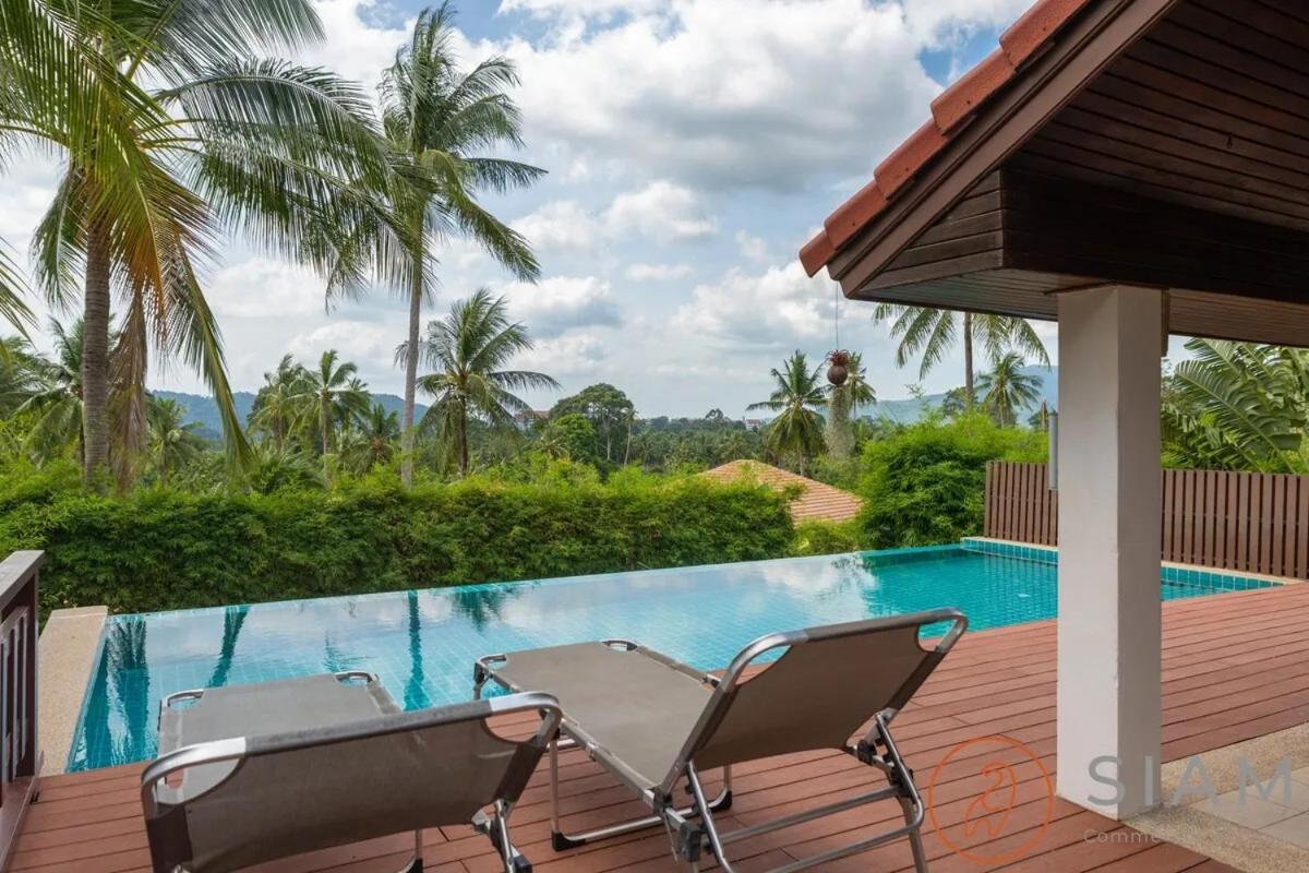 Sweet Heaven Villa 2Br Private Pool & Jungle View Koh Samui Exterior foto